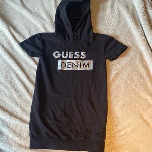 Guess toddler girl 5 hooded dress